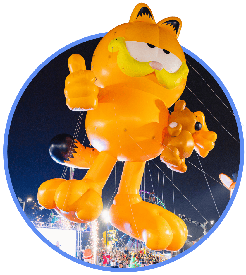 Giant Character Garfield